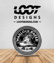 Load image into Gallery viewer, WIZARD or WARLOCK RATED Badge for Offroad Vehicle