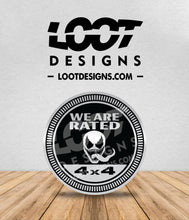 Load image into Gallery viewer, VENOM RATED Badge for Offroad Vehicle