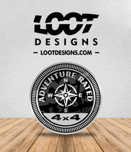 Load image into Gallery viewer, ADVENTURE RATED Badge for Offroad Vehicle