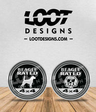 Load image into Gallery viewer, BEAGLE RATED Badge for Offroad Vehicle