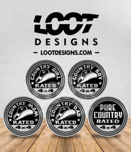 Load image into Gallery viewer, COUNTRY (Girl, Boy, Mom, Dad, PURE) RATED Badge for Offroad Vehicle