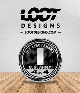 ARMY RATED Badge for Offroad Vehicle
