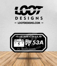 Load image into Gallery viewer, 4xE RECALLS Honor Badge for Offroad Vehicle
