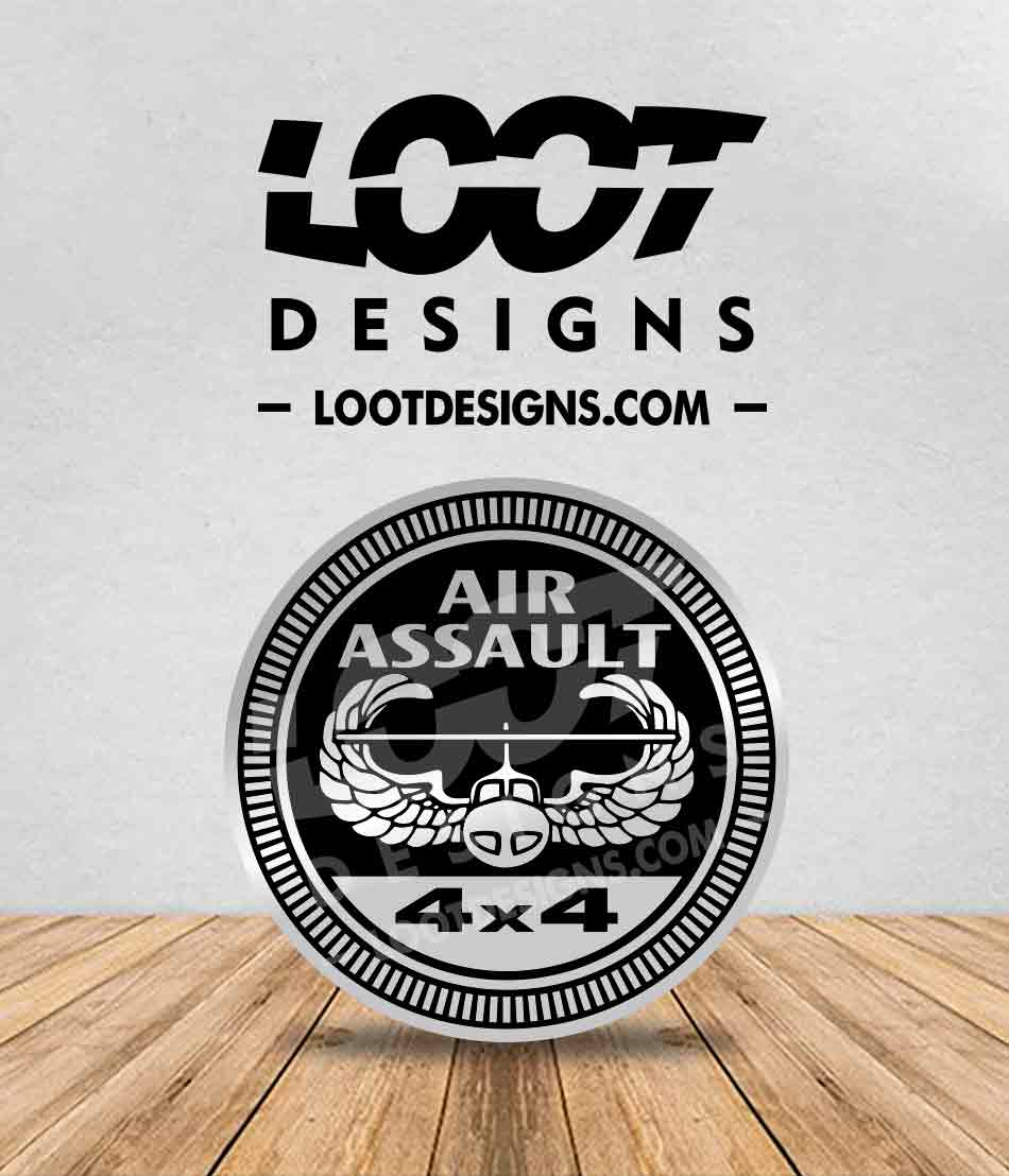 AIR ASSAULT Badge for Offroad Vehicle