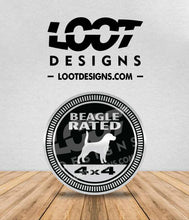 Load image into Gallery viewer, BEAGLE RATED Badge for Offroad Vehicle
