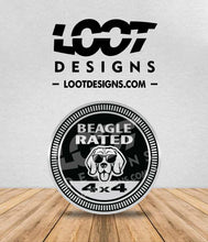 Load image into Gallery viewer, BEAGLE RATED Badge for Offroad Vehicle
