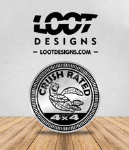 Load image into Gallery viewer, NEMO / DORY / SQUISHY / CRUSH Rated Badge for Offroad Vehicle
