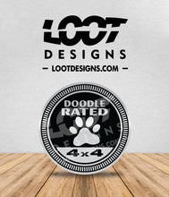 Load image into Gallery viewer, DOODLE RATED Badge for Offroad Vehicle
