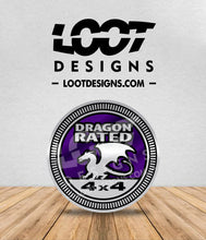 Load image into Gallery viewer, DRAGON RATED Badge for Offroad Vehicle
