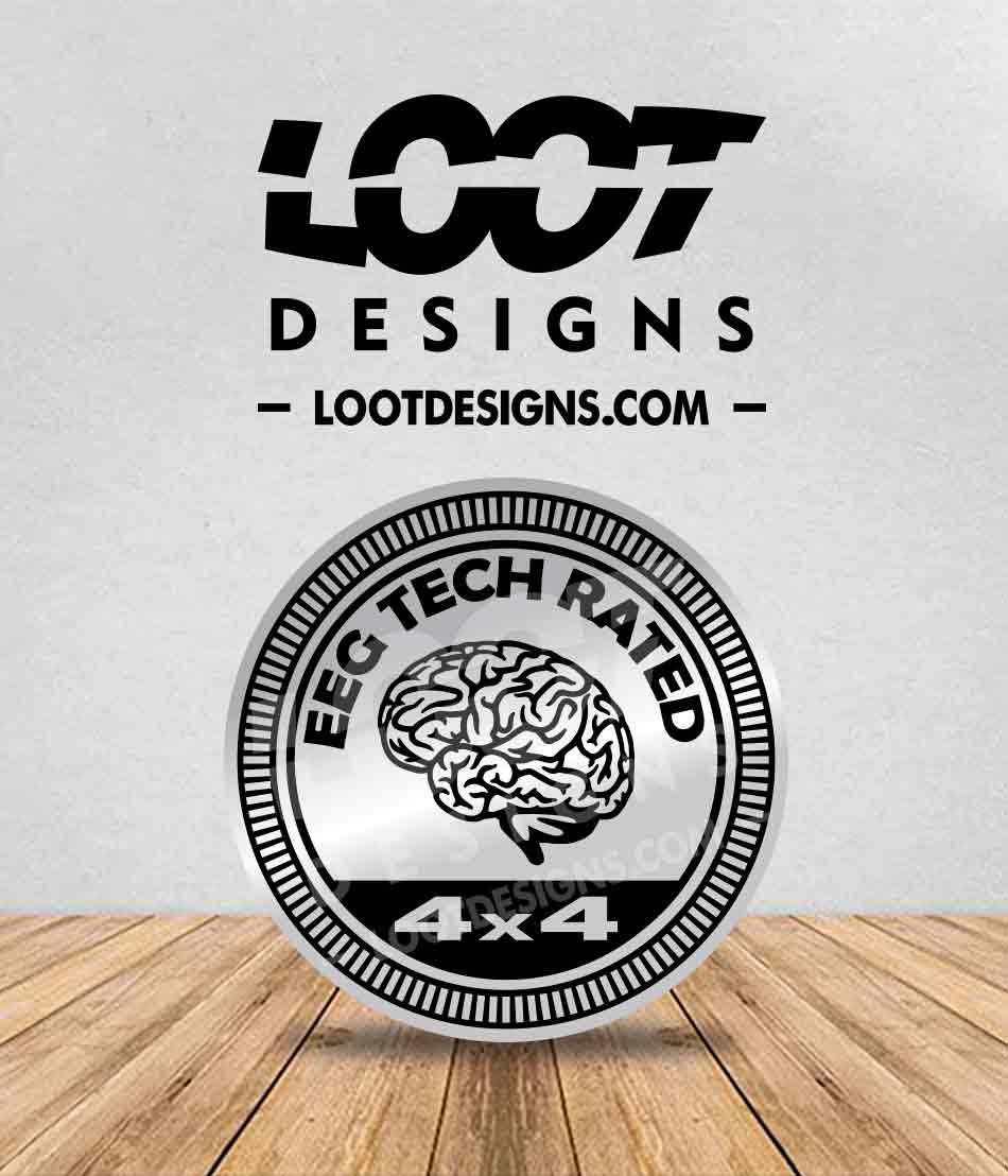 EEG TECH RATED Badge for Offroad Vehicle