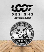 Load image into Gallery viewer, FLIGHT ATTENDANT RATED Badge for Offroad Vehicle
