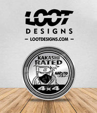 Load image into Gallery viewer, NARUTO (Kakashi, Sakura, Jiraiya) Badge for Offroad Vehicle
