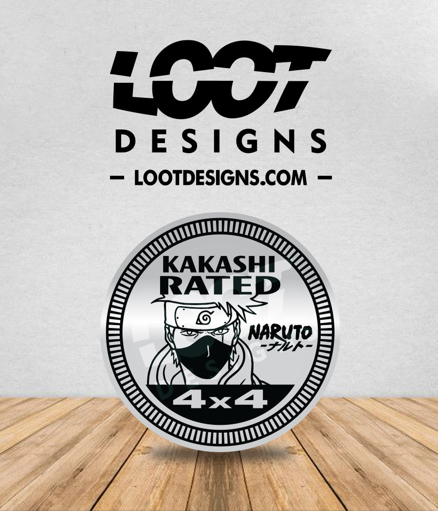 KAKASHI RATED Badge for Offroad Vehicle