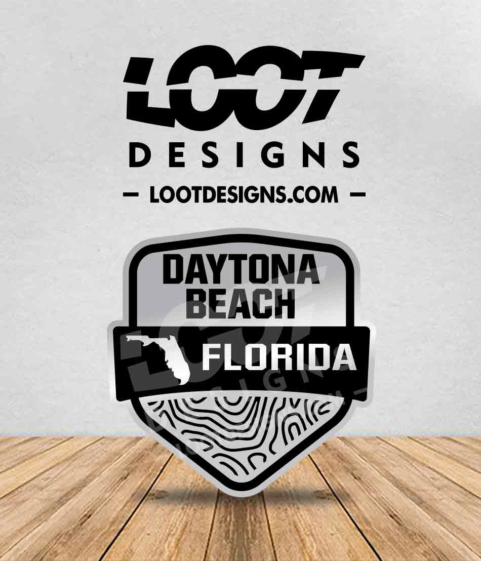 DAYTONA BEACH - FL | LOOT Badge (for ANY vehicle)