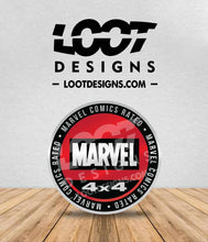 Load image into Gallery viewer, MARVEL COMICS RATED Badge for Offroad Vehicle
