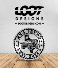 Load image into Gallery viewer, 254 - EST. 2022 Badge for Offroad Vehicle
