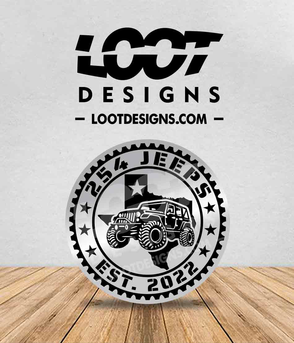 254 - EST. 2022 Badge for Offroad Vehicle