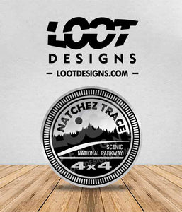 NATCHEZ TRACE Badge for Offroad Vehicle