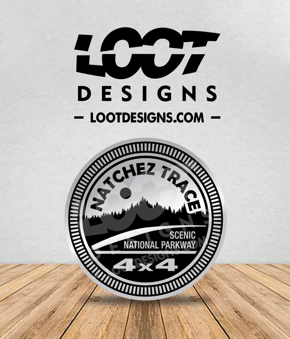 NATCHEZ TRACE Badge for Offroad Vehicle