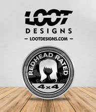 Load image into Gallery viewer, REDHEAD RATED Badge for Offroad Vehicle
