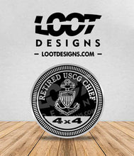 Load image into Gallery viewer, USCG RATED Badge for Offroad Vehicle
