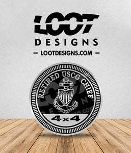 USCG RATED Badge for Offroad Vehicle