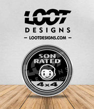 Load image into Gallery viewer, SON / GRANDSON RATED Badge for Offroad Vehicle
