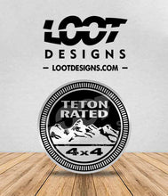 Load image into Gallery viewer, TETON / GRIZZ 399 RATED Badge for Offroad Vehicle
