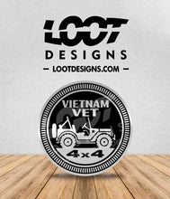 Load image into Gallery viewer, VETERAN / VET RATED Badge for Offroad Vehicle
