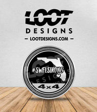 Load image into Gallery viewer, #SWFLSTRONG Badge for Offroad Vehicle
