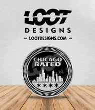 Load image into Gallery viewer, CHICAGO RATED Badge for Offroad Vehicle

