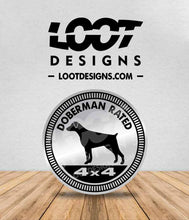 Load image into Gallery viewer, DOBERMAN RATED Badge for Offroad Vehicle
