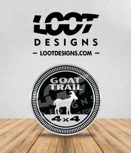 GOAT TRAIL Badge for Offroad Vehicle