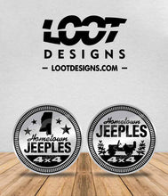 Load image into Gallery viewer, HOMETOWN JEEPLES Offroad Club Badge for Offroad Vehicle
