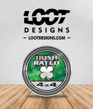 Load image into Gallery viewer, IRISH RATED Badge for Offroad Vehicle
