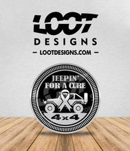Load image into Gallery viewer, JEEPIN&#39; FOR &quot;CUSTOM NAME&quot; Badge for Offroad Vehicle
