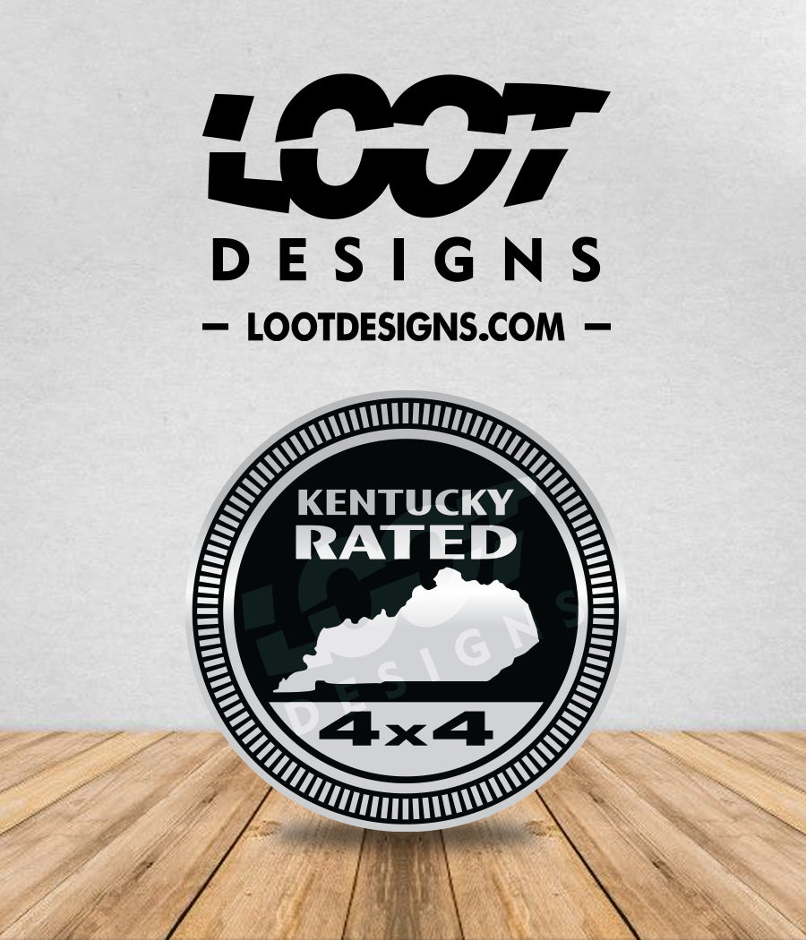 KENTUCKY RATED Badge for Offroad Vehicle