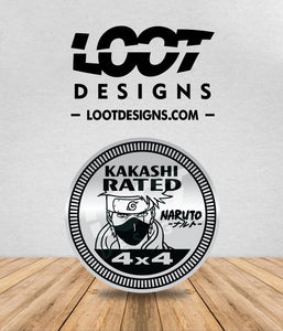 KAKASHI RATED Badge for Offroad Vehicle