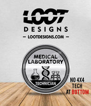 Load image into Gallery viewer, MED LAB SCIENTIST / TECH Badge for Offroad Vehicle
