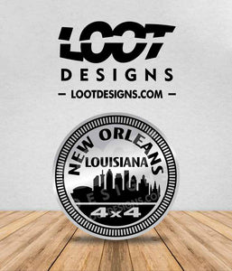 NEW ORLEANS Badge for Offroad Vehicle