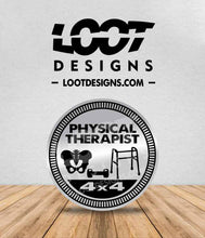 Load image into Gallery viewer, PHYSICAL THERAPIST / ASSISTANT Badge for Offroad Vehicle

