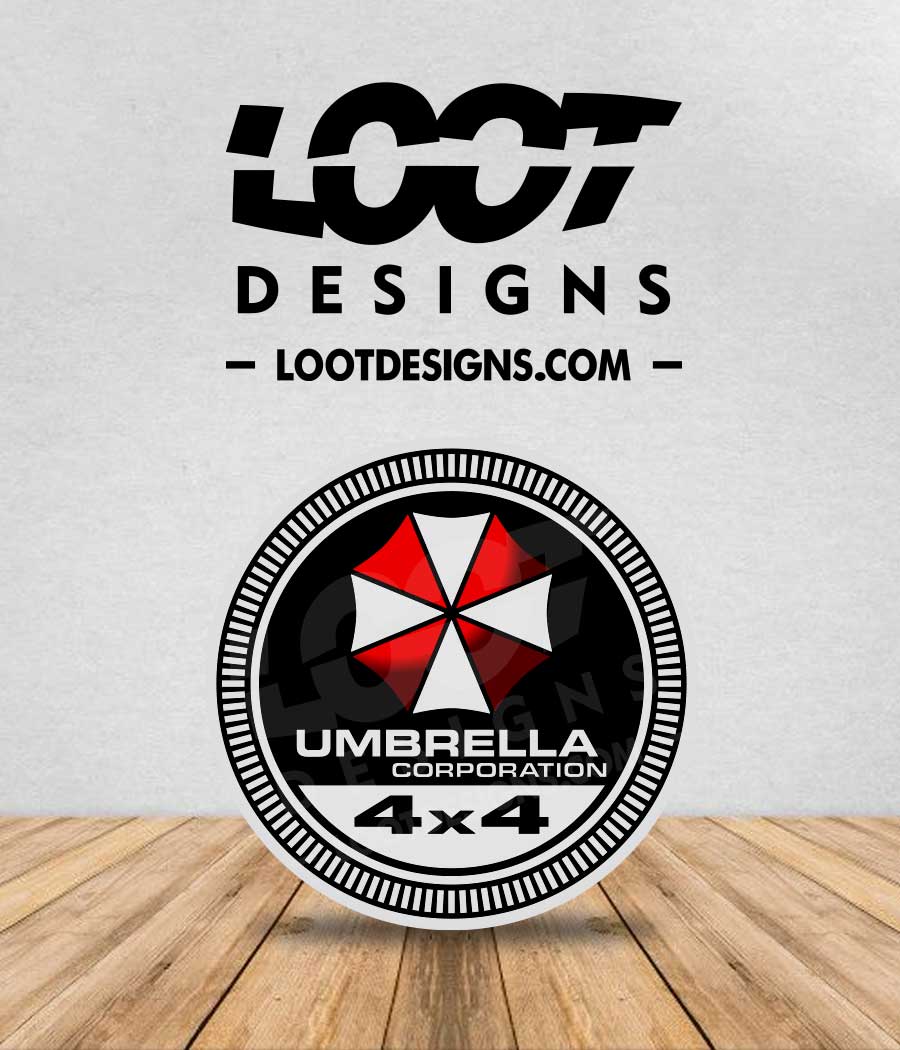 UMBRELLA CORPORATION Badge for Offroad Vehicle