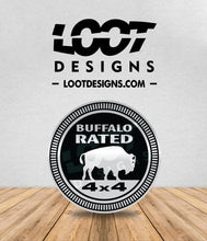 Load image into Gallery viewer, BUFFALO RATED Badge for Offroad Vehicle
